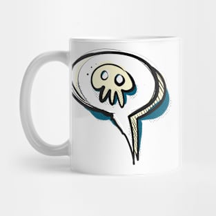 Skull Bubble 02 Mug